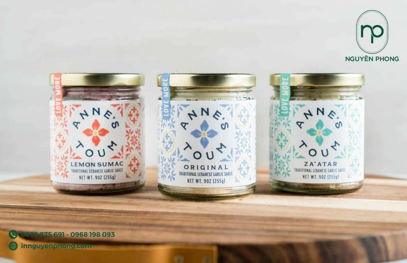 Thiết kế bao bì thực phẩm trên tem nhãn